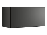 Lowboard VARIANTO 3, Schrank Set, anthrazit matt / anthrazit matt griffloses TV-Board, 3 tlg., 190 cm hängend