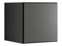 Lowboard VARIANTO 3, Schrank Set, anthrazit matt / anthrazit matt griffloses TV-Board, 3 tlg., 190 cm hängend