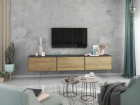 Lowboard VARIANTO 4 Schrank Set, modernes griffloses...