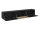 Lowboard VARIANTO 4, Schrank Set, anthrazit matt / schwarz Hochglanz / Evoke Eiche 3 tlg., 228 cm hängend
