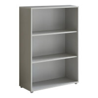 Aktenschrank TABOR 11 in lichtgrau / Gold Harbor Oak, Schrankwand, Büroschrank, abschließbar, Metallgriffe