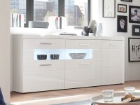 Sideboard Lugano inkl. Beleuchtung Kommode, 180 cm breit...