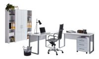 Büromöbel-Set TABOR PRO 3 in weiß /...