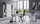 Büromöbel-Set TABOR PRO 3 in weiß / weiß Hochglanz, Arbeitszimmer Komplett-Set