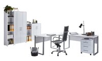 Büromöbel-Set TABOR PRO 4 in weiß /...