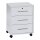 Büromöbel-Set TABOR PRO 4 in weiß / weiß Hochglanz, Arbeitszimmer Komplett-Set