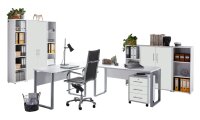 Büromöbel-Set TABOR PRO 5 in weiß /...