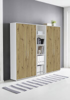 Aktenschrank TABOR 10 in weiß / Artisan Eiche,...
