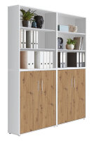 Aktenschrank TABOR 11 in weiß / Artisan Eiche,...