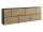 Sideboard VARIANTO 4 Schrank Set 7 tlg., 228 cm, Kommode, 5 Schränke mit Klappen, 2 Schränke mit Tür