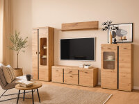 Wohnwand KOS in Artisan Eiche Wohnzimmer-Set, Softclose,...