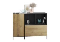 Sideboard VARIANTO 6 Schrank Set 4 tlg., Kommode, 1 Schrank mit Klappe, 1 Schränke mit Tür, 2 Regale