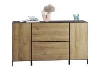 Sideboard VARIANTO 7 Schrank Set 4 tlg., Kommode, 2 Schränke mit Klappe, 2 Schränke mit Tür