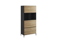 Highboard VARIANTO 8 Schrank Set 5 tlg., Sideboard, 3...
