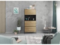 Highboard VARIANTO 8 Schrank Set 5 tlg., Sideboard, 3...