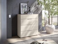 Schubkastenkommode TREND 10 kaschmir, Front und Oberboden...