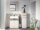 Badezimmer Badmöbel -Set LONDRES Spiegelschrank Wbu Kommode Set 3
