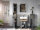 Badezimmer Badmöbel -Set LONDRES Anthrazit Hochschrank Spiegelschrank Wbu Kommode Set 1