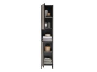 Badezimmer Hochschrank VENEZIA kaschmir Badmöbel 30 cm breit