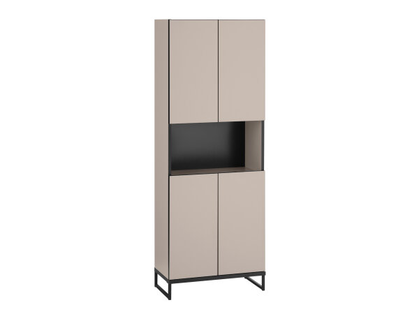 Badezimmer Hochschrank VENEZIA kaschmir Badmöbel 60 cm breit