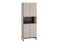 Badezimmer Hochschrank VENEZIA kaschmir Badmöbel 60...