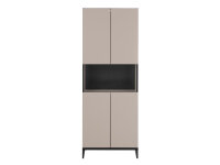 Badezimmer Hochschrank VENEZIA kaschmir Badmöbel 60 cm breit