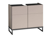 Badezimmer Waschbeckenunterschrank VENEZIA kaschmir...