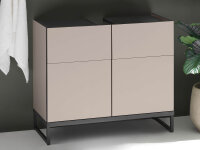 Badezimmer Waschbeckenunterschrank VENEZIA kaschmir...