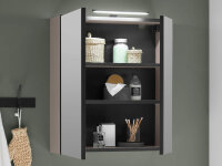 Badezimmer Spiegelschrank VENEZIA kaschmir Badmöbel 60 cm breit