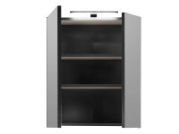 Badezimmer Spiegelschrank VENEZIA kaschmir Badmöbel 60 cm breit