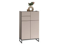 Badezimmer Highboard VENEZIA kaschmir Badmöbel 60 cm...