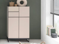 Badezimmer Highboard VENEZIA kaschmir Badmöbel 60 cm...