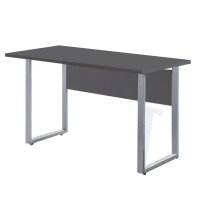 Büromöbel-Set TABOR 2 in anthrazit / anthrazit Hochglanz, Arbeitszimmer Komplett-Set Büro