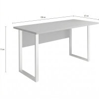 Büromöbel-Set TABOR 2 in anthrazit / anthrazit Hochglanz, Arbeitszimmer Komplett-Set Büro