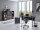 Büromöbel-Set TABOR 2 in anthrazit / anthrazit Hochglanz, Arbeitszimmer Komplett-Set Büro