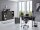 Büromöbel-Set TABOR 2 in anthrazit / anthrazit matt, Arbeitszimmer Komplett-Set Büro