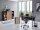 Büromöbel-Set TABOR 2 in anthrazit / Gold Harbor Oak, Arbeitszimmer Komplett-Set Büro