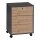 Büromöbel-Set TABOR 2 in anthrazit / Gold Harbor Oak, Arbeitszimmer Komplett-Set Büro