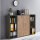 Büromöbel-Set TABOR 2 in anthrazit / Gold Harbor Oak, Arbeitszimmer Komplett-Set Büro