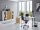 Büromöbel-Set TABOR 2 in weiß / Artisan Eiche, Arbeitszimmer Komplett-Set Büro