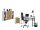Büromöbel-Set TABOR 2 in weiß / Artisan Eiche, Arbeitszimmer Komplett-Set Büro
