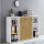Büromöbel-Set TABOR 2 in weiß / Artisan Eiche, Arbeitszimmer Komplett-Set Büro