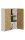 Büromöbel-Set TABOR 2 in weiß / Gold Harbor Oak, Arbeitszimmer Komplett-Set Büro