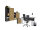Büromöbel-Set TABOR 4 in anthrazit / Artisan Eiche, Arbeitszimmer Komplett-Set Büro