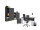 Büromöbel-Set TABOR 4 in anthrazit / anthrazit matt, Arbeitszimmer Komplett-Set Büro