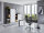 Büromöbel-Set TABOR 4 in anthrazit / weiß Hochglanz, Arbeitszimmer Komplett-Set Büro