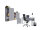 Büromöbel-Set TABOR 4 in lichtgrau / lichtgrau, Arbeitszimmer Komplett-Set Büro