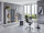 Büromöbel-Set TABOR 4 in weiß / anthrazit Hochglanz, Arbeitszimmer Komplett-Set Büro