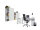 Büromöbel-Set TABOR 4 in weiß / weiß matt, Arbeitszimmer Komplett-Set Büro
