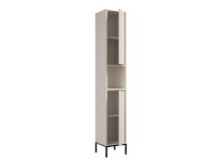 Badezimmer Hochschrank CASTELLO kaschmir Badmöbel 32 cm breit
